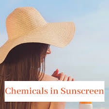 chemicals in sunscreen chemistry