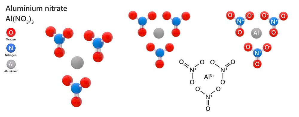 aluminum nitrate molecule composition
